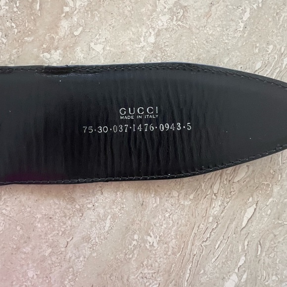 Authentic Vintage 90’s GUCCI PATENT Leather Belt - Picture 5 of 7